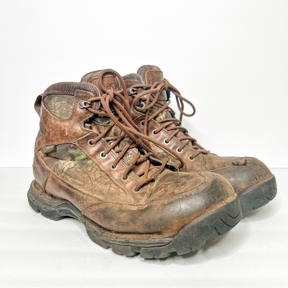 Danner Pronghorn 6” Mossy Oak Break-Up Infinity Boot Size 10.5 Men’s Leather - Picture 1 of 6
